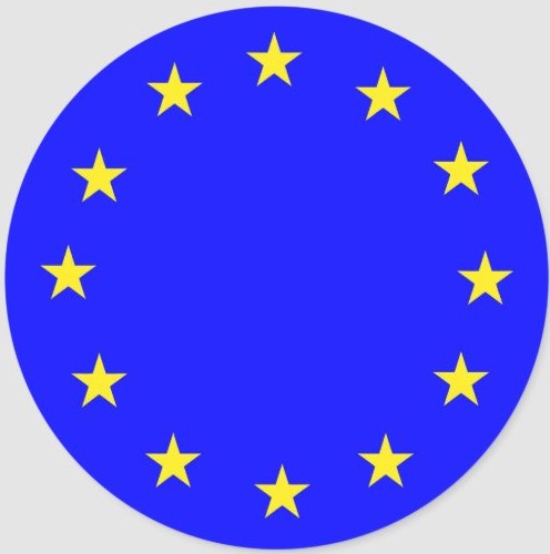 EU vlag rond 1